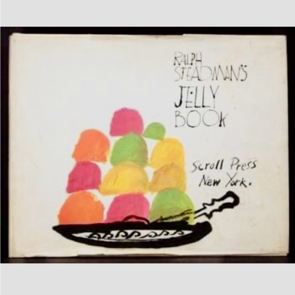 The Jelly Book by Ralph Steadman.   Used condition.